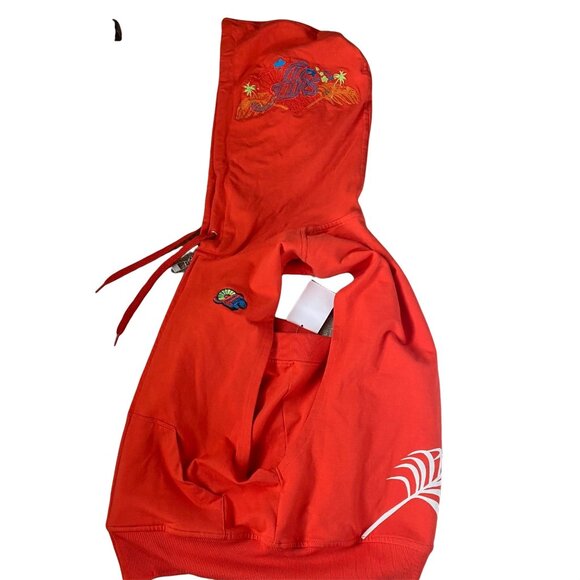 Akdmks Graffiti Slss Hoody with Tube Top sz xl - Picture 4 of 8